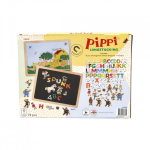 Tableau magnétique Fifi Brindacier avec figurines et lettres