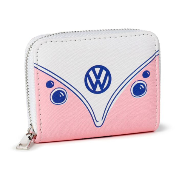 Volkswagen VW Bus T1 Explore zip-around wallet – small (PINK)