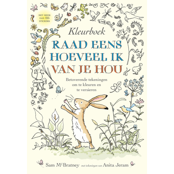 Raad eens hoeveel ik van je hou - kleurboek NEDERLANDSTALIGE VERSIE