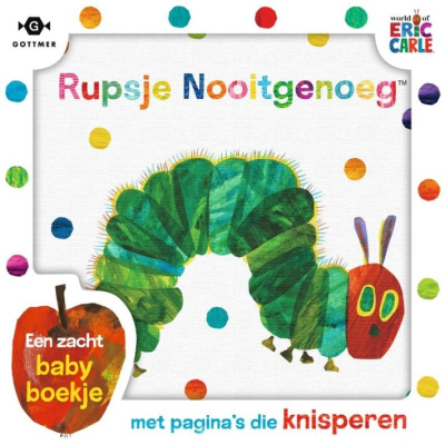 The Very Hungry Caterpillar - Fabric Book in Gift Box (Dutch-language version)