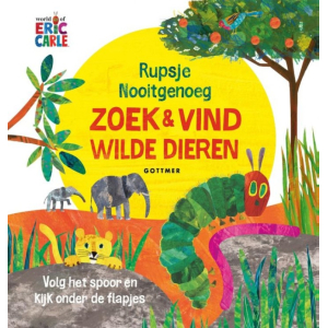 Rupsje Nooitgenoeg zoek en vind - Wilde dieren (Nederlandstalige versie)