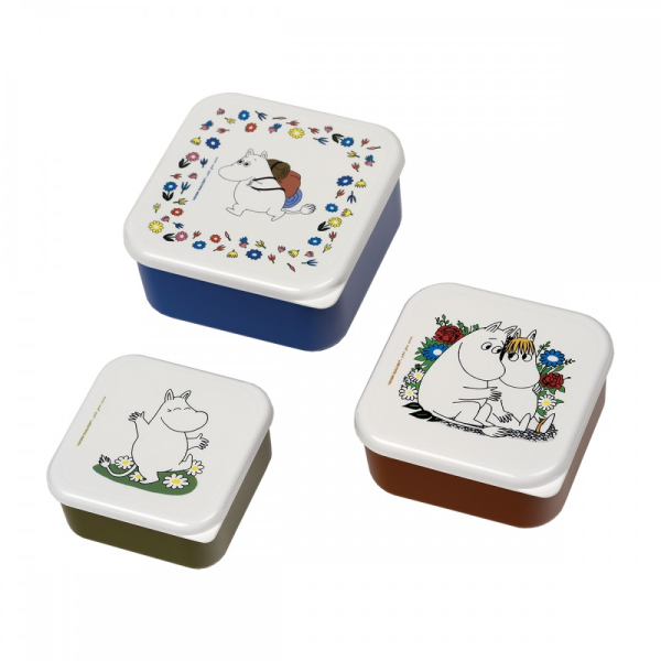 Moomin set van 3 lunchboxen