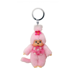 Monchhichi Girl Cherry Blossom Porte-Clés 10 cm