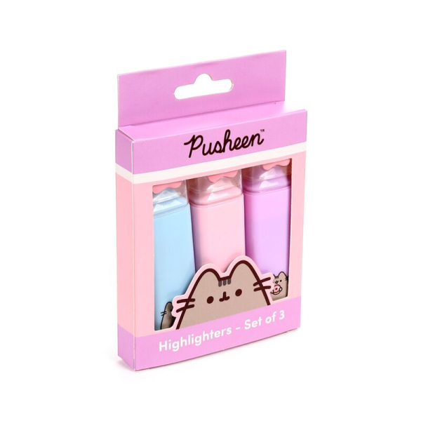 set de surligneurs Pusheen le Chat – lot de 3