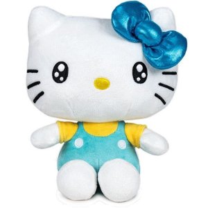 Hello Kitty 50 years Anniversary knuffel Lichtblauw 22 cm