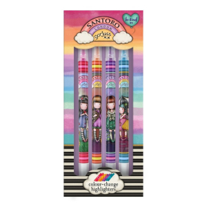 Gorjuss – Soft Touch Pennen Set – Elements (4-delig)