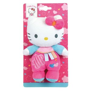 Hello Kitty Baby Rammelaar knuffel 20 cm