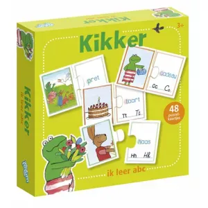 Kikker spel: Ik leer ABC