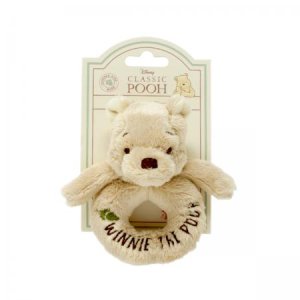 Pluche ringrammelaar Winnie de Poeh Hundred Acre Wood Klassieke Collectie