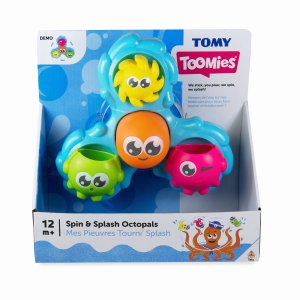 Tomy Toomies Mes Pieuvres Tourni' Splash Jouets de bain