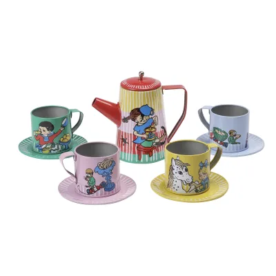 Pippi Longstocking - Pewter tea set