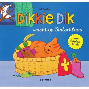 Dikkie Dik wacht op Sinterklaas flapjesboek NEDERLANDSTALIGE VERSIE