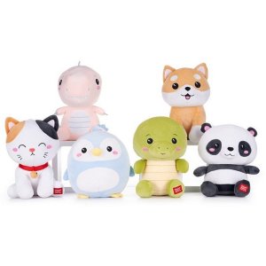 Kawaii Kuties series 1 set of 6 plushies 24 cm