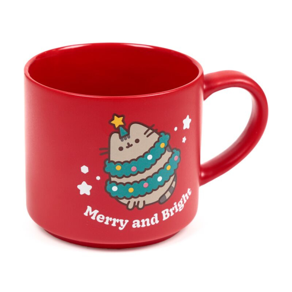 Pusheen the Cat Christmas Large Porcelain Mug