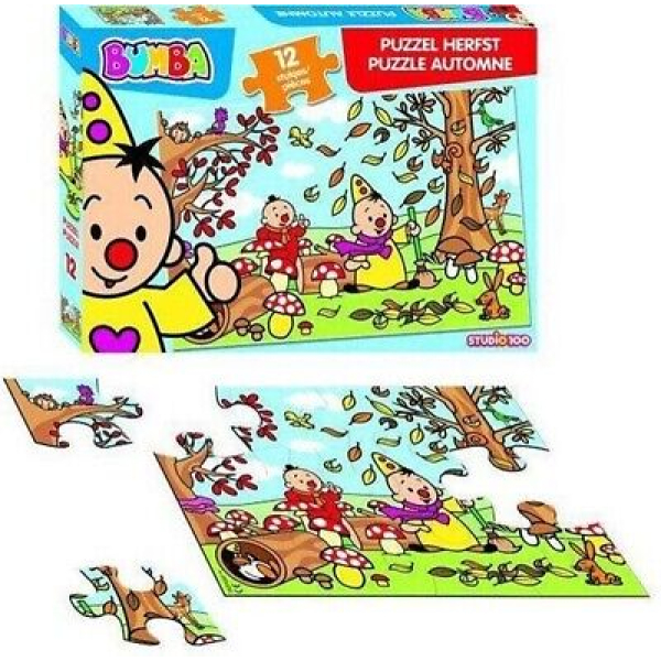 Bumba puzzel 12 stukjes Herfst