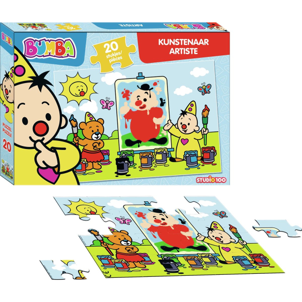 Bumba puzzel 20 stukjes Kunstenaar