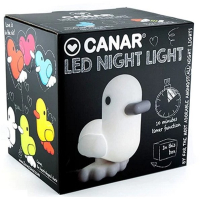 Canar LED Nachtlamp Wit 17x17cm