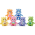 Care Bears Set van 6 Knuffel Troetelbeertjes 28 cm