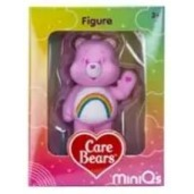 Care Bears Troetelbeertjes MiniQs figuur Cheer Bear