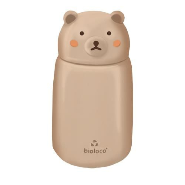 BioLoco RVS kids thermosfles 320 ml - Bear