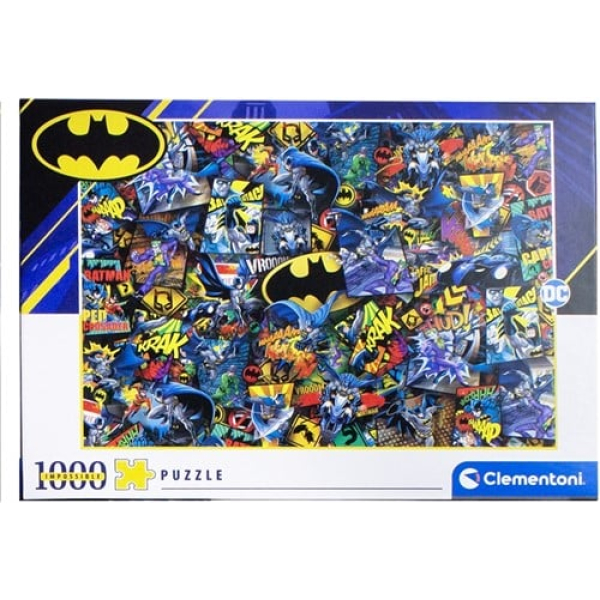 Clementoni Impossible Puzzel 1000 stukjes Batman
