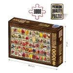 D-Toys Vintage collection Puzzle 1000 pièces Fleurs