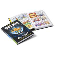Dog Man Tome 1 – Édition Reliée en Néerlandais – Dav Pilkey