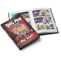 Dog Man Tome 3 – Dog Man et le Chat Cloné – Édition Reliée en Néerlandais – Dav Pilkey