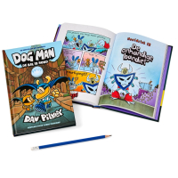Dog Man Tome 7 – La Balle, c'est le Chien – Édition Reliée en Néerlandais – Dav Pilkey