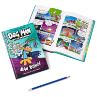 Dog Man Tome 8 – Ziet Ze Zwemmen – Édition Reliée en Néerlandais – Dav Pilkey