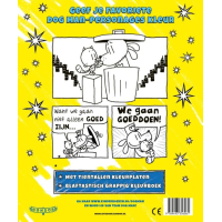Livre de Coloriage Dog Man – Dog Man et ses amis – Édition Néerlandaise – Dav Pilkey