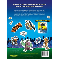 Livre d'Autocollants Dog Man – Plus de 250 Stickers – Édition Néerlandaise – Dav Pilkey