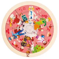 Hape Puzzle Carousel Métiers