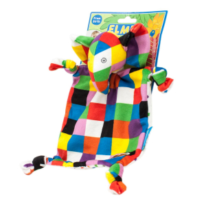 Elmer Plush toy Comfort Blanket 17 cm