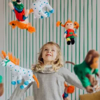 Fifi Brindacier poupée douce 40 cm