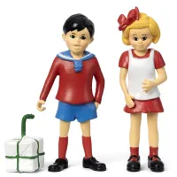 Pippi Longstocking – Accessory set figures Tommy & Anikka