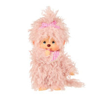 Monchhichi Fluff Pink Girl Monchhichi (20cm) PRE-ORDER VIA E-MAIL