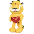 Garfield et Coeur peluche 30 cm