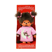 Monchhichi Meisje Glow in the Dark 20 cm