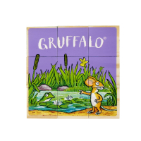 Puzzle cubes en bois Le Gruffalo – 6 images – Eichhorn / Simba