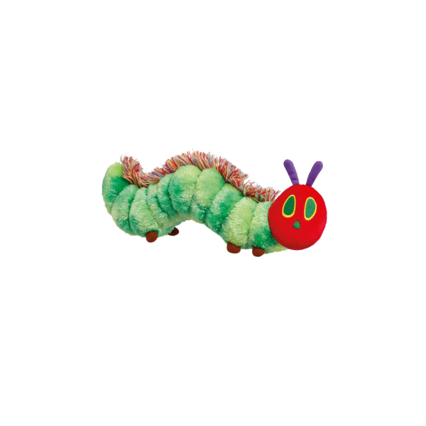 La Chenille qui fait des trous peluche 33 cm