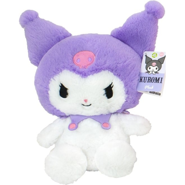 Hello Kitty & Friends – Kuromi Fluffy Pluche – 28 cm paars