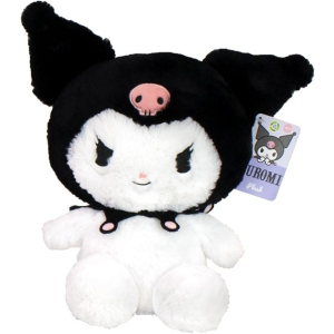 Hello Kitty & Friends – Kuromi Fluffy Pluche – 28 cm zwart