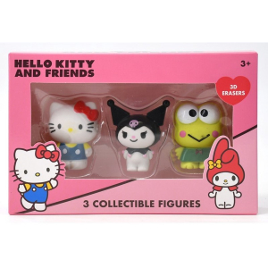Hello Kitty & Friends – Set van 3 Collectible 3D Gummen