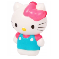 Hello Kitty & Friends – Squishy Pencil Topper Hello Kitty avec ruban rose
