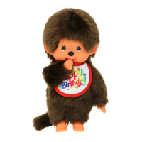 Monchhichi Jongen Happy Birthday 20 cm
