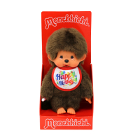 Monchhichi Jongen Happy Birthday 20 cm