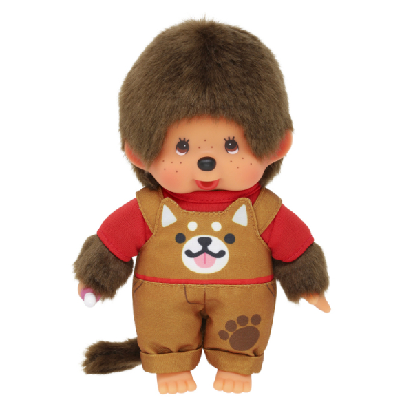 Sekiguchi Monchhichi Garçon Salopette chien 20 cm