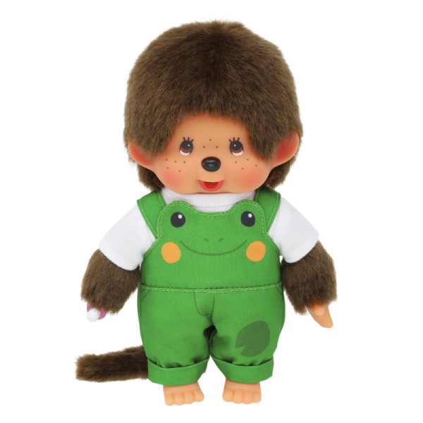 Sekiguchi Monchhichi Garçon Salopette Grenouille 20 cm