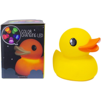 LED Nachtlamp met kleurwisselmodus Duck 12,5x13cm